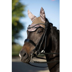Vliegenkap HKM Golden Bit Taupe Bruin