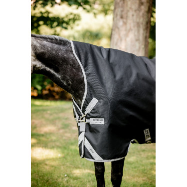 Horseware Amigo 1200D Wug Turnout 150g deken Zwart / titaniumgrijs / zilver