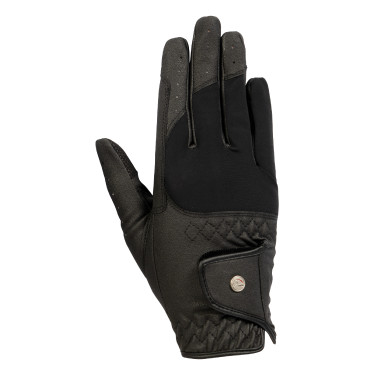 Handschoenen HKM Samira Zwart Handschoenen HKM Samira Zwart