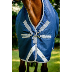 Horseware Amigo 1200D Wug Turnout 50g deken Marine / titaangrijs / zilver Marineblauw