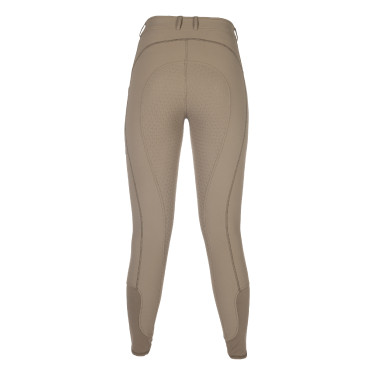 HKM Amalfi legging full seat 1/1 in siliconen Taupe HKM Amalfi legging full seat 1/1 in siliconen Taupe
