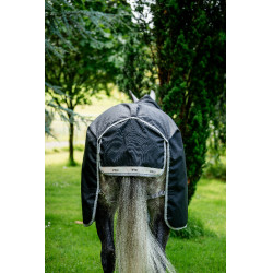 Horseware Amigo 1200D XL Turnout 150g deken Zwart / titaniumgrijs / zilver