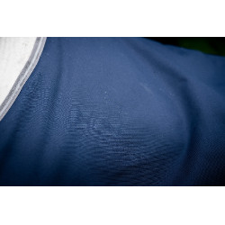 Horseware Amigo 1200D XL Turnout 50g deken Marine / titaangrijs / zilver Marineblauw