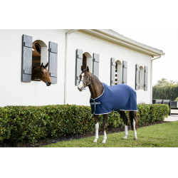 Horseware Amigo Jersey Poney Cooler Deken Marine / titaangrijs / zilver Marineblauw Horseware Amigo Jersey Poney Cooler Deken Marine / titaangrijs / zilver Marineblauw