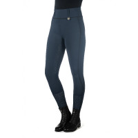 HKM Juna legging met volledig siliconen zitvlak 1/1 Donkerblauw HKM Juna legging met volledig siliconen zitvlak 1/1 Donkerblauw
