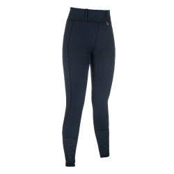 HKM Juna legging met volledig siliconen zitvlak 1/1 Donkerblauw