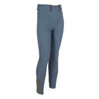 Legging HKM Pony Dream II fullseat 1/1 in siliconen Blauwgrijs