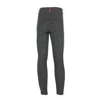 Legging HKM Pony Dream II fullseat 1/1 in siliconen Grijsgroen