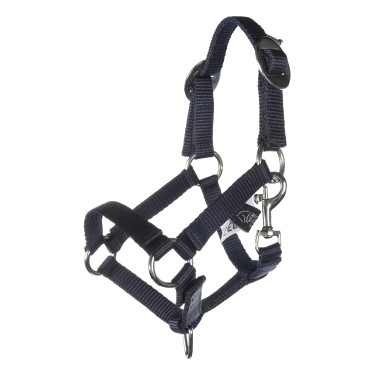 Halster en halstertouw HKM Hobby Horsing Basic Donkerblauw