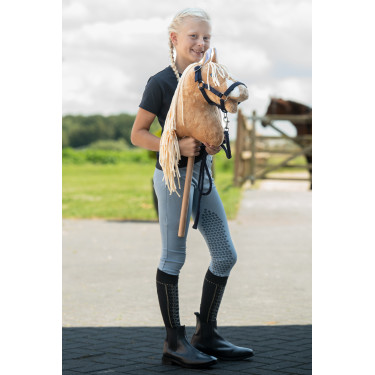 Halster en halstertouw HKM Hobby Horsing Basic Donkerblauw