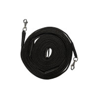 Lange teugels HKM Slim 18 m Zwart Lange teugels HKM Slim 18 m Zwart
