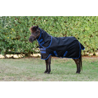 Horseware Amigo Ripstop 900D Plus Petite Turnout 200g deken Zwart / klassiek blauw Horseware Amigo Ripstop 900D Plus Petite Turnout 200g deken Zwart / klassiek blauw