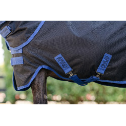 Horseware Amigo Ripstop 900D Plus Petite Turnout 200g deken Zwart / klassiek blauw Horseware Amigo Ripstop 900D Plus Petite Turnout 200g deken Zwart / klassiek blauw