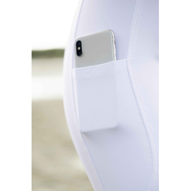 HKM Amalfi broek met fullseat van siliconen Wit HKM Amalfi broek met fullseat van siliconen Wit