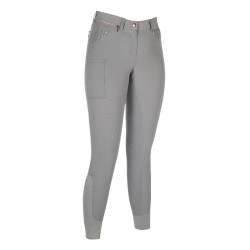 Broek HKM Rosegold Sparkle Style 1/1 met silicone