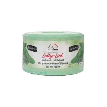 HKM zoutsteen met muntsmaak Lolly Lick HKM zoutsteen met muntsmaak Lolly Lick