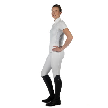 Wedstrijdpolo HKM Skadi met korte mouwen voor dames Wedstrijdpolo HKM Skadi met korte mouwen voor dames