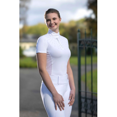 Wedstrijdpolo HKM Skadi met korte mouwen voor dames Wedstrijdpolo HKM Skadi met korte mouwen voor dames