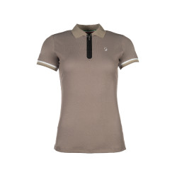 Polo HKM Amalfi Taupe Bruin Polo HKM Amalfi Taupe Bruin