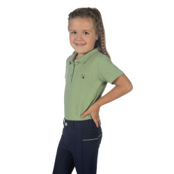 Polo HKM Claire Jade Blauw