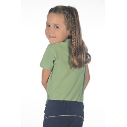 Polo HKM Claire Jade Blauw