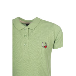 Polo HKM Claire Jade Blauw