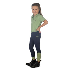 Polo HKM Claire Jade Blauw