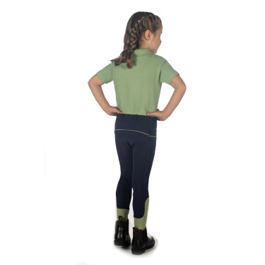 Polo HKM Claire Jade Blauw