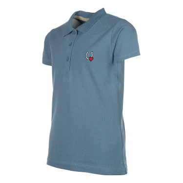 Polo HKM Claire Blauwgrijs Polo HKM Claire Blauwgrijs