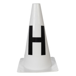 Pistepylonen HKM Dressuur Hobby Horsing Wit Pistepylonen HKM Dressuur Hobby Horsing Wit