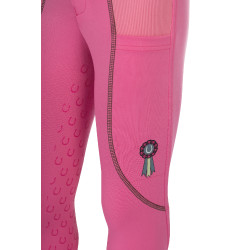 HKM Claire legging volledig siliconezitvlak 1/1 Roze HKM Claire legging volledig siliconezitvlak 1/1 Roze