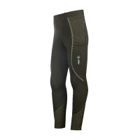HKM Claire legging volledig siliconezitvlak 1/1 Grijsgroen