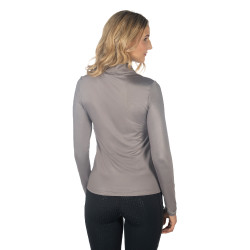 Functioneel T-shirt HKM Summer Milano II Taupe Bruin Functioneel T-shirt HKM Summer Milano II Taupe Bruin