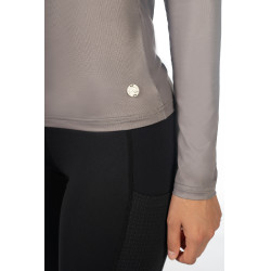 Functioneel T-shirt HKM Summer Milano II Taupe Bruin Functioneel T-shirt HKM Summer Milano II Taupe Bruin