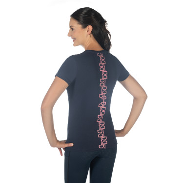 T-Shirt HKM Excellent Donkerblauw T-Shirt HKM Excellent Donkerblauw