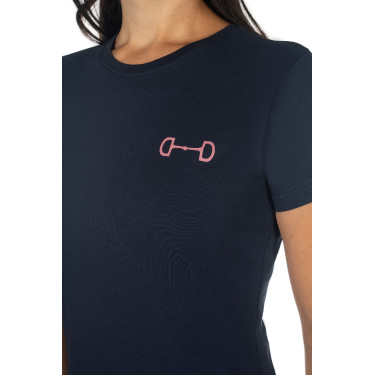 T-Shirt HKM Excellent Donkerblauw T-Shirt HKM Excellent Donkerblauw