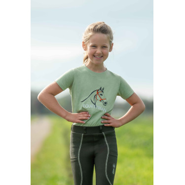 T-Shirt HKM Grace Jade Blauw