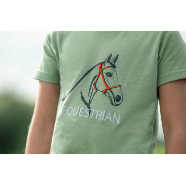 T-Shirt HKM Grace Jade Blauw