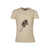 T-shirt HKM Hobby Horsing Regenboog Beige T-shirt HKM Hobby Horsing Regenboog Beige