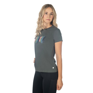 T-shirt HKM Mirror Grijsgroen
