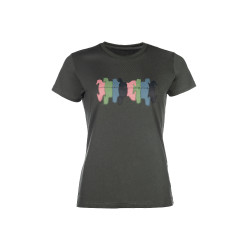 T-shirt HKM Mirror Grijsgroen