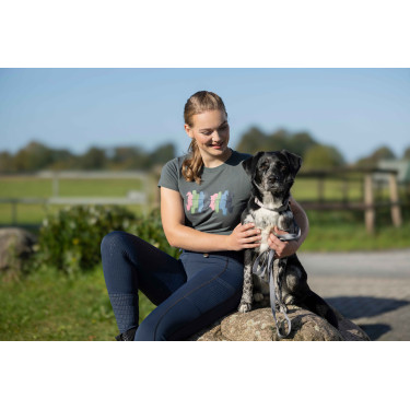 T-shirt HKM Mirror Grijsgroen