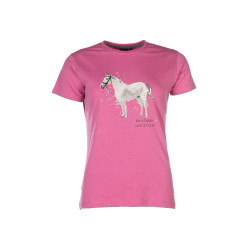 T-Shirt HKM Sparkle Roze T-Shirt HKM Sparkle Roze