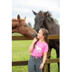 T-Shirt HKM Sparkle Roze T-Shirt HKM Sparkle Roze