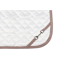 HKM Golden Bit zadeldek Wit