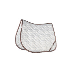 HKM Golden Bit zadeldek Wit