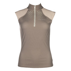 Top functioneel HKM Amalfi Taupe / beige Bruin Top functioneel HKM Amalfi Taupe / beige Bruin
