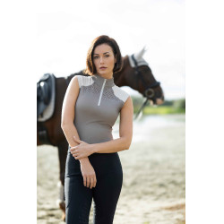 Top functioneel HKM Amalfi Taupe / beige Bruin Top functioneel HKM Amalfi Taupe / beige Bruin