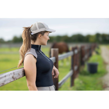 Top functioneel HKM Amalfi Zwart / taupe Top functioneel HKM Amalfi Zwart / taupe