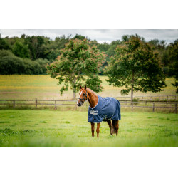 Horseware Amigo Ripstop 900D Turnout 100g deken Marine / titaangrijs Marineblauw